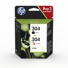 Cartridge HP 304 Combi (zwart + kleur)