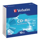 CD-R Verbatim 700MB / 80 minuten 10 stuks