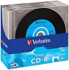 CD-R Verbatim Data Vinyl 52x 10 stuks in slimline case