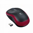 Mouse Logitech Wireless M185 rood