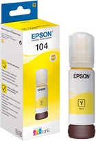 Cartridge Epson 104 fles 65ml geel