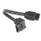 Serial ATA kabel 0,45M 6Gbps haaks black