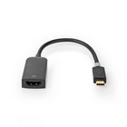 USB 3.2 Gen 1 USB Type-C Male -> HDMI Female 0.20 m  Verguld