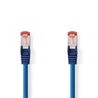 S/FTP CAT6 kabel 0,25 meter blauw