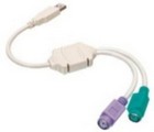 USB naar 2 x PS/2 cable 0,2M