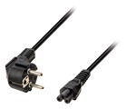 Power kabel 220V C5 2 meter (notebook geaard)