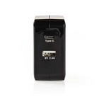 USB lader (2x) 4,8A Nedis C+A