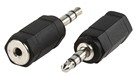 Adapter 3,5mm  jack -> Jack 2,5 mm stereo